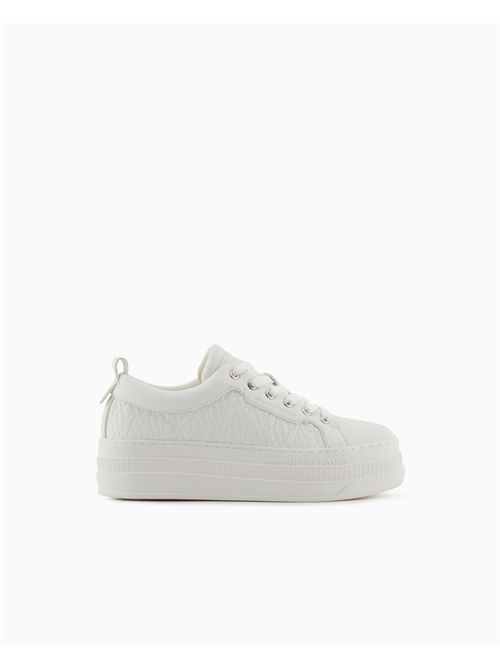 All over embossed logo sneakers ARMANI EXCHANGE | XW001630AF17351/U0011
